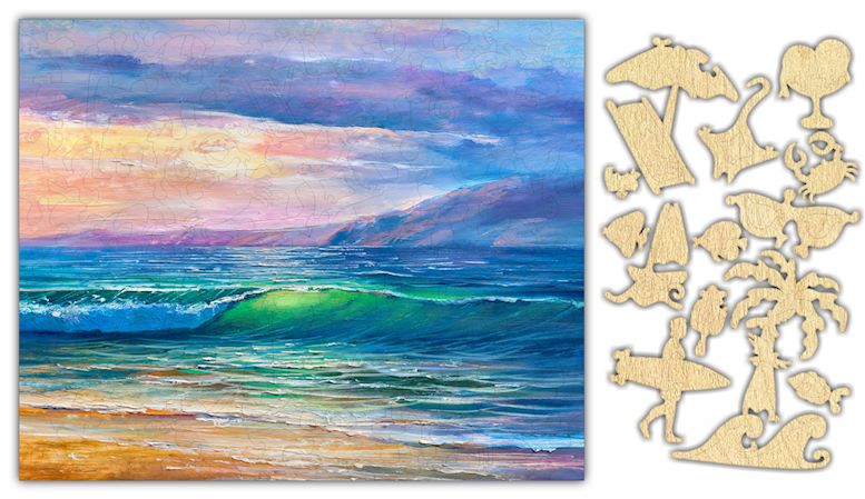 The Puzzling Pediatrician Reviews Our Sunset Afterglow Puzzle!