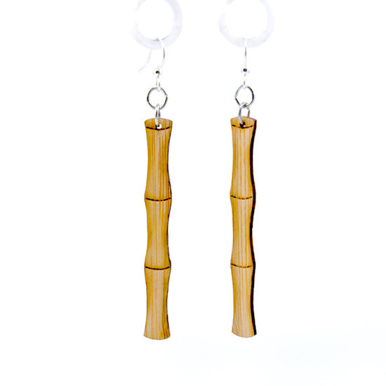 Bamboo Earrings - Bamboo Shoot Earrings #999
