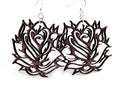 Prickly Rose Earrings # 1006