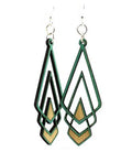 Chevron Deco Earrings # 1039