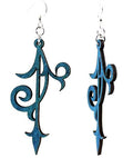 Scroll Ornament Earrings # 1056