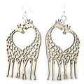 Giraffe Heart Earrings # 1069