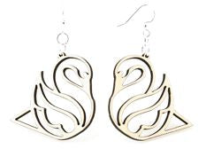 Swan Earrings # 1103