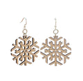 Radiating Snowflake Earrings #1124