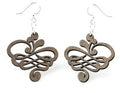 Small Calligraphy Earrings # 1129