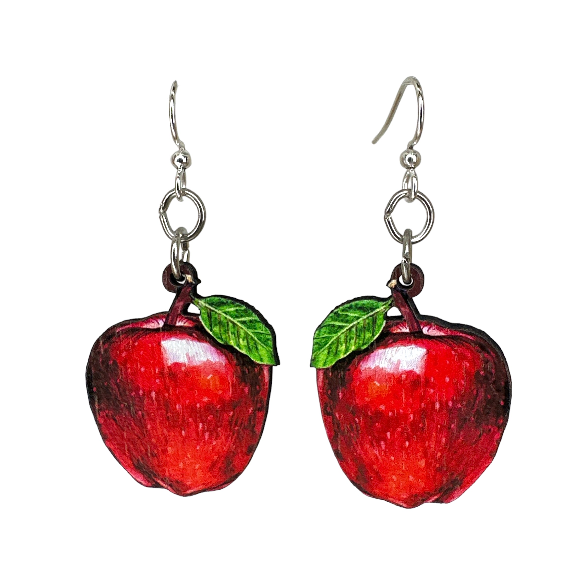 Delicious Apple Earrings # 1130