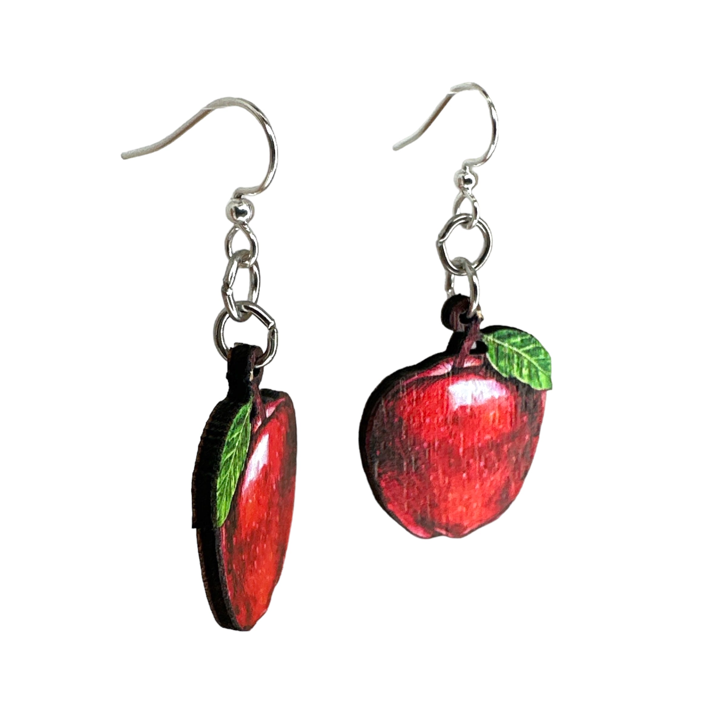 Delicious Apple Earrings # 1130