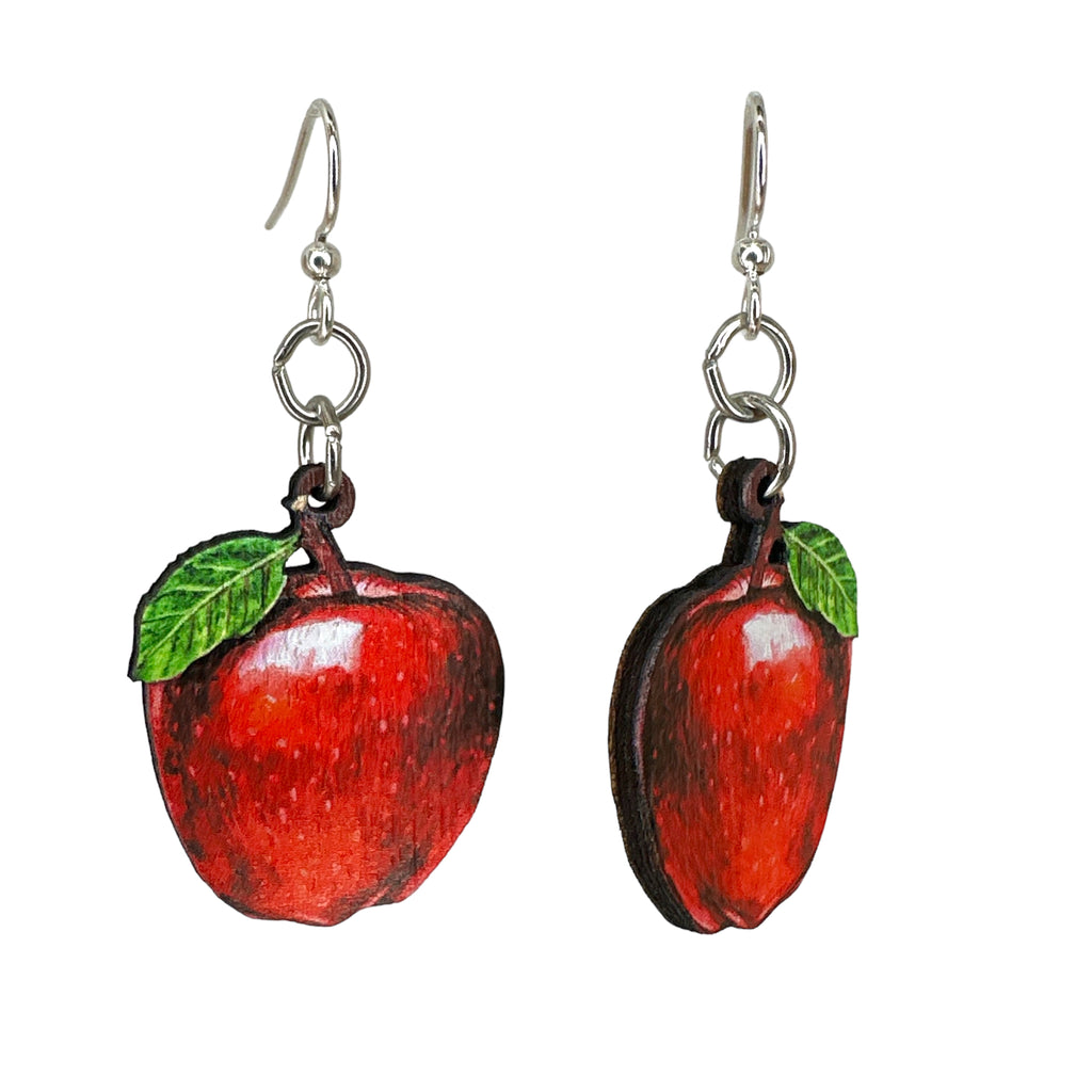 Delicious Apple Earrings # 1130
