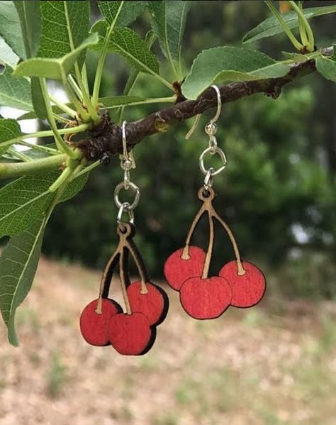 Cherry Earrings # 1133