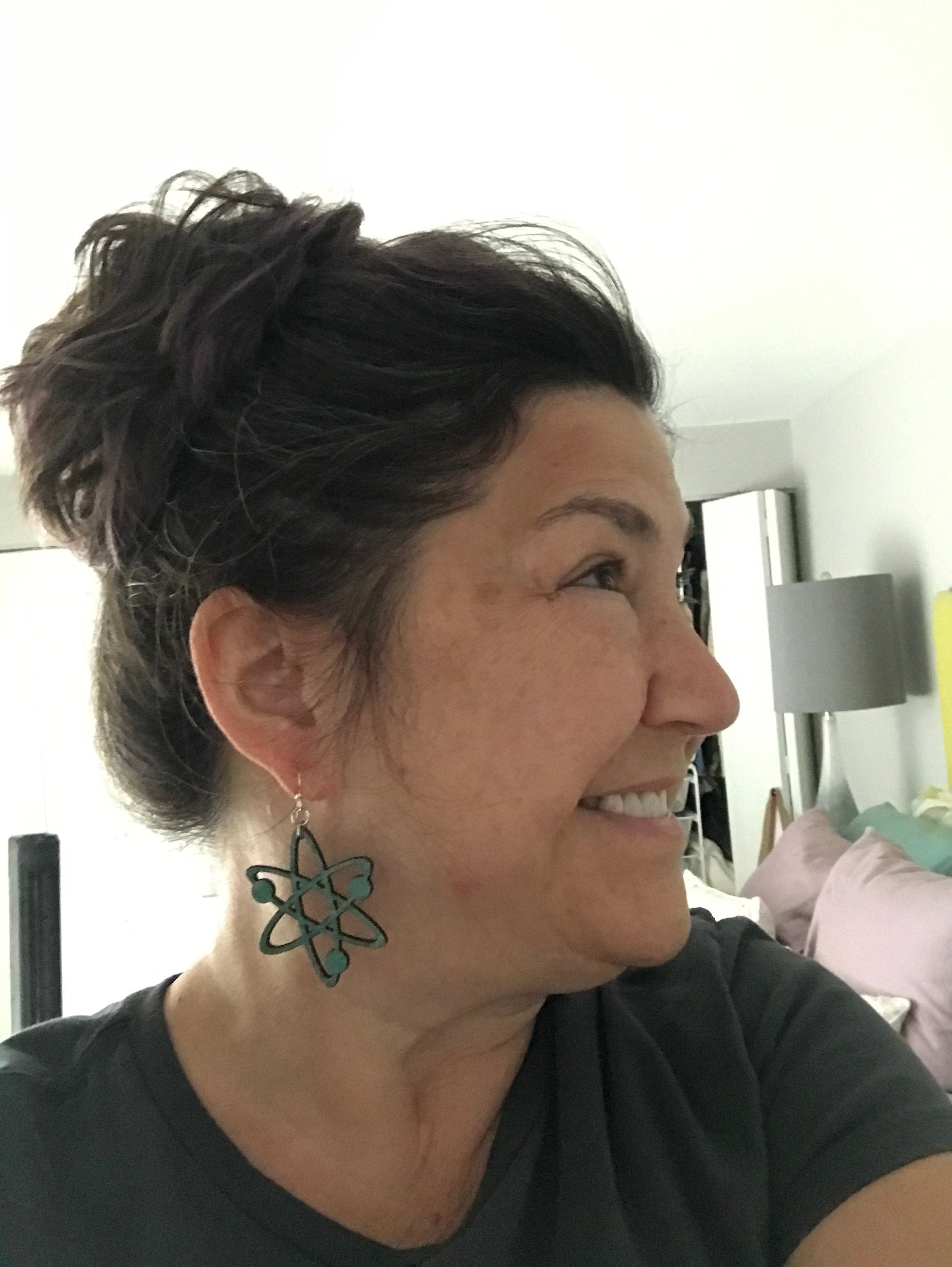 Atom Earrings # 1140