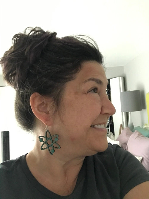 Atom Earrings # 1140