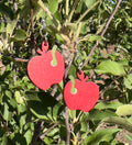 Teacher's Apple Earrings # 1180