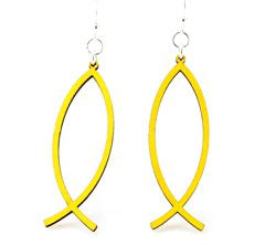 Fish Icon Earrings # 1190