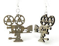 Movie Camera Earrings # 1191