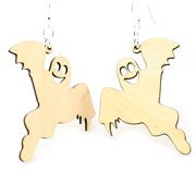 Ghost Earrings # 1231