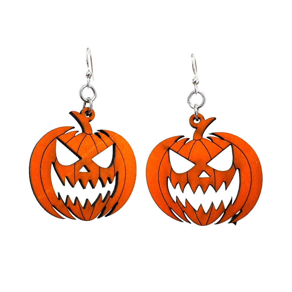 Jack O' Lantern Earrings # 1249