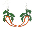 Carrot Earrings # 1252