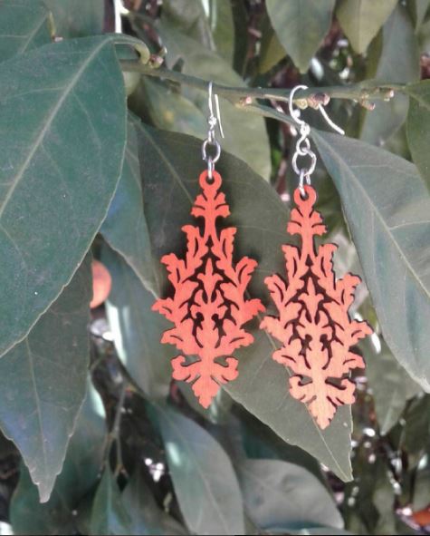 Leaf Cluster Earrings # 1262