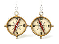 Compass Earrings # 1265