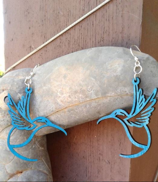 Hummingbird Earrings # 1269