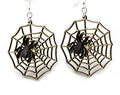 Spider Web Earrings # 1277