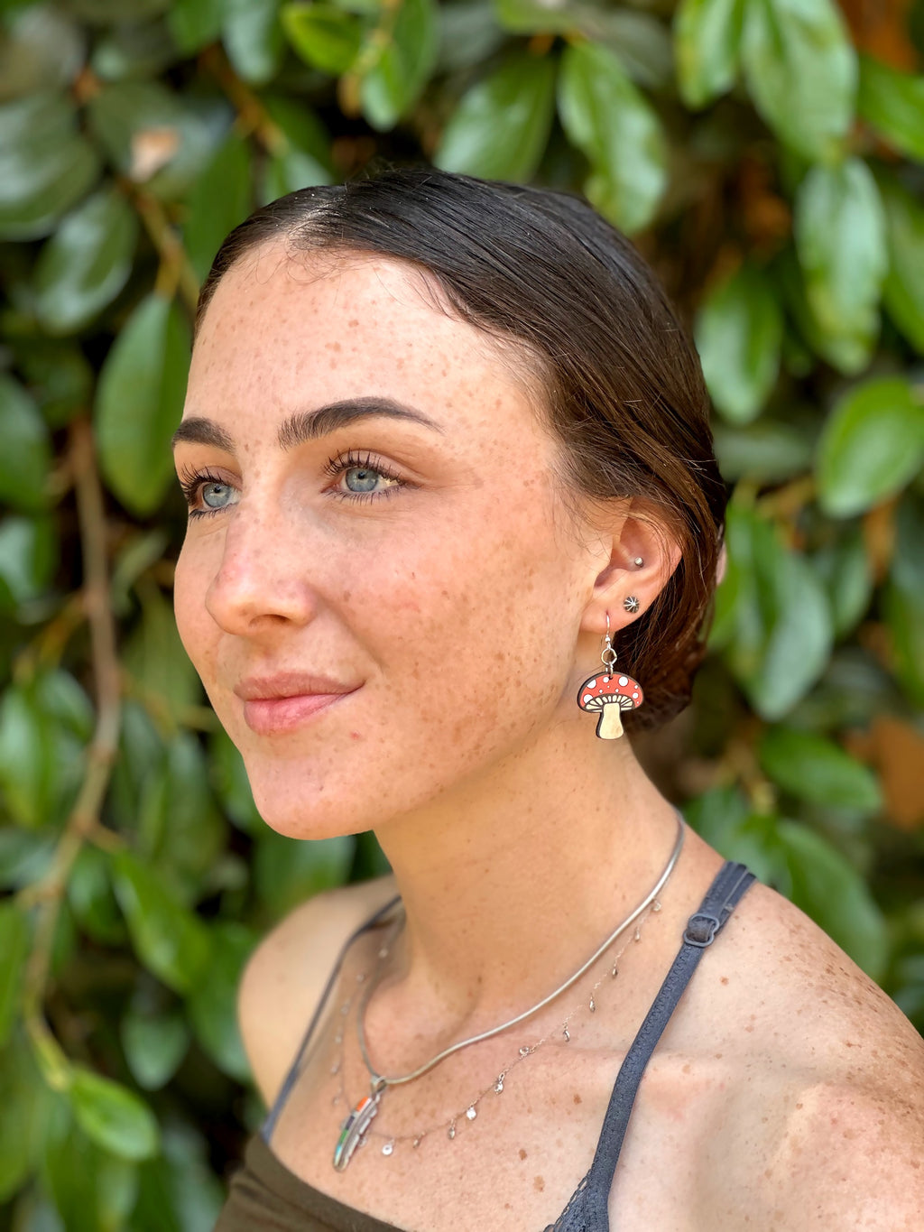 Mushroom Earrings #1289