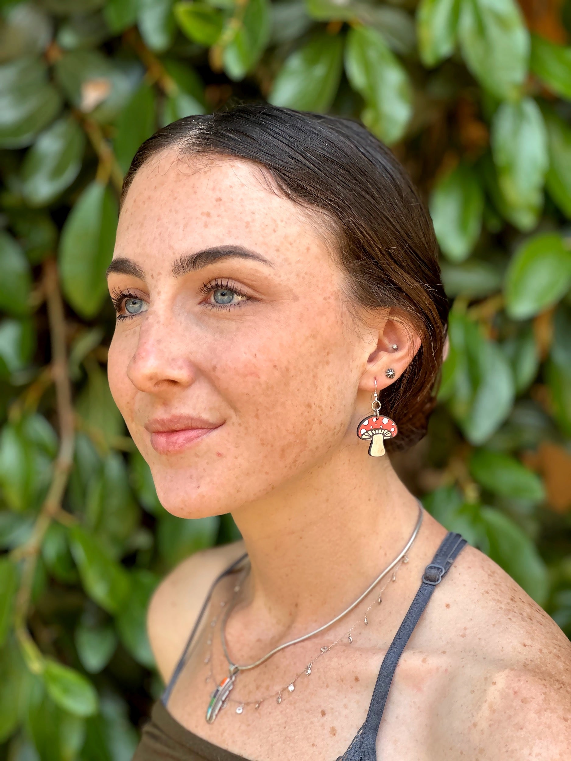 Mushroom Earrings #1289