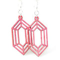 Diamond Gem Earrings # 1297