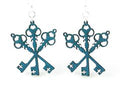 Tri Key Earrings # 1298
