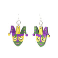 Mardi Gras Mask Earrings # 1306