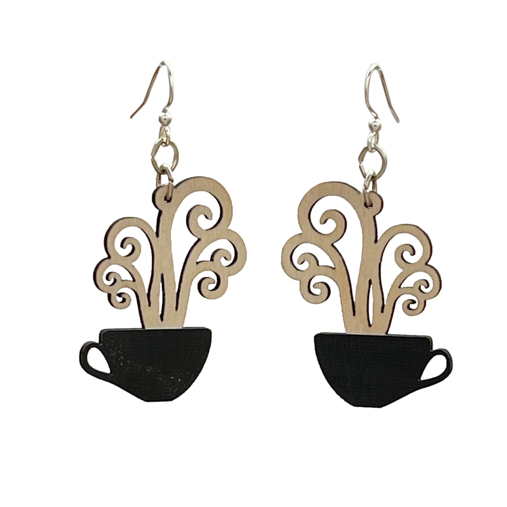 Coffee Cup Earrings #1309