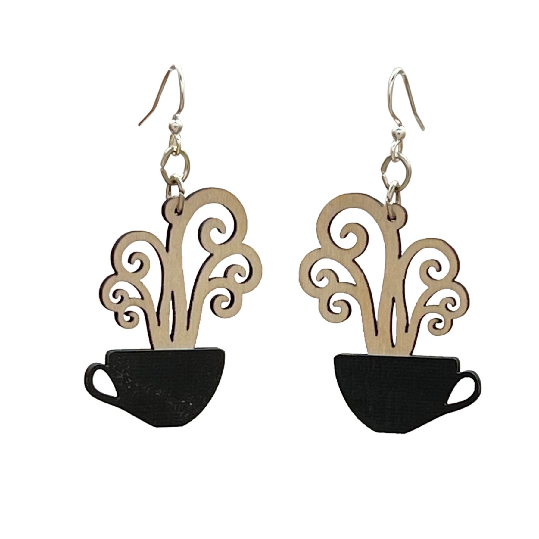 Coffee Cup Earrings #1309