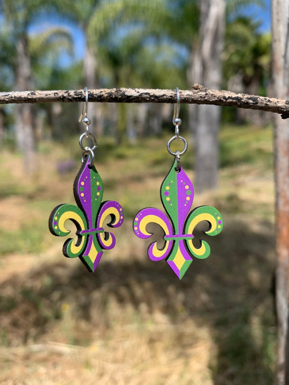Mardi Gras Fleur De Lis #1315
