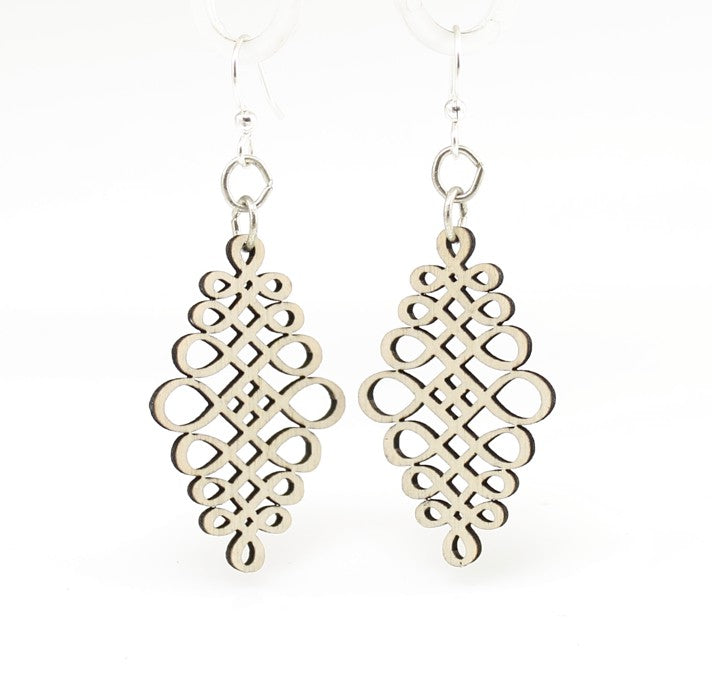 Calligraphy Dangle Earrings #1325