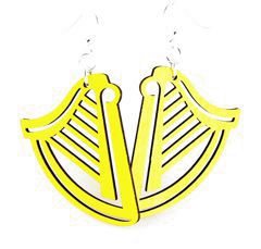 Harp Earrings # 1342