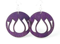 Flower Petal Earrings # 1355