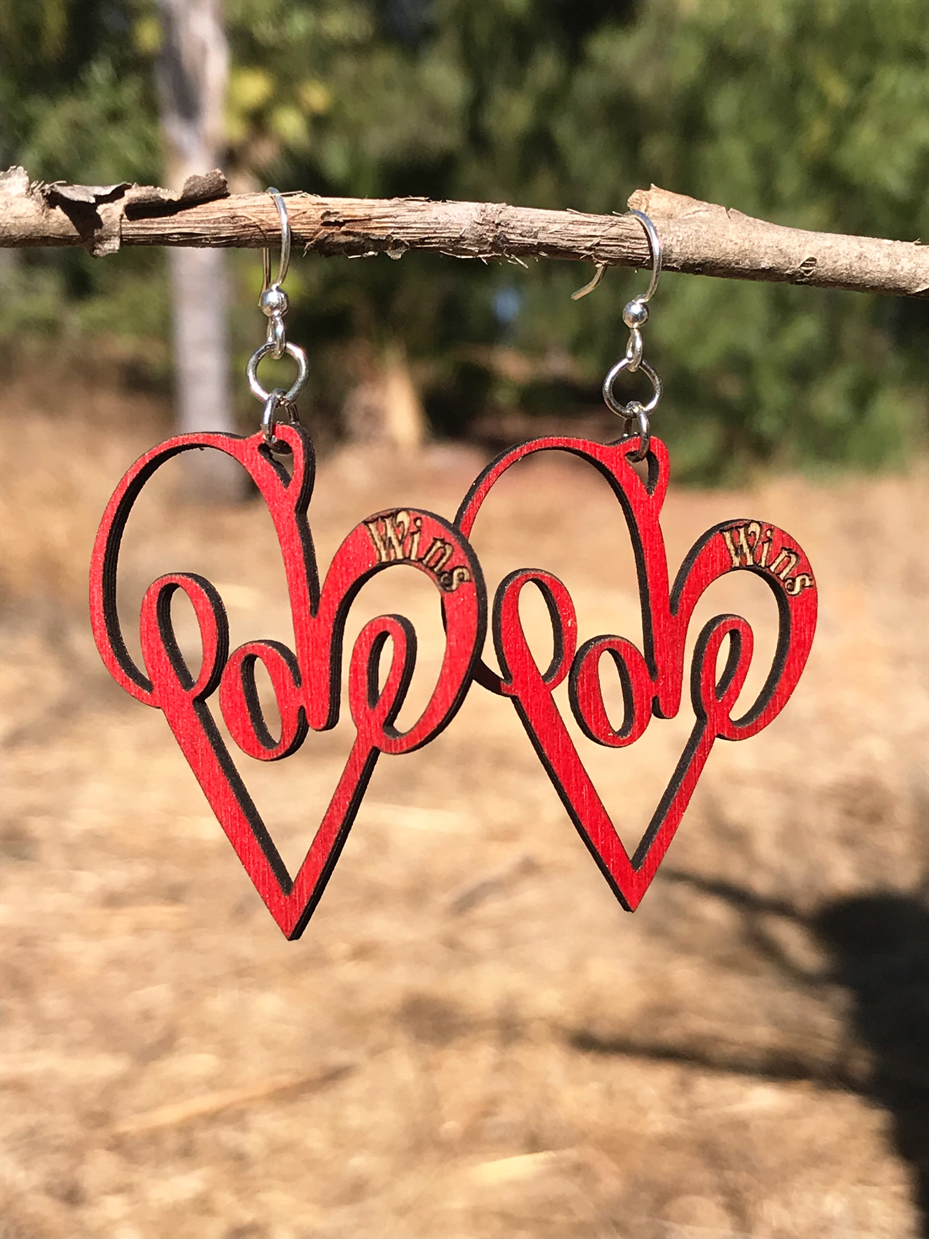 Love Wins Earrings #1366