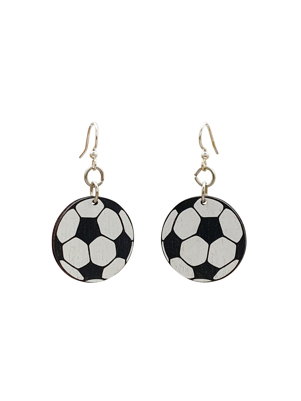 Soccer Ball Earrings # 1370