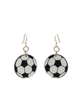 Soccer Ball Earrings # 1370