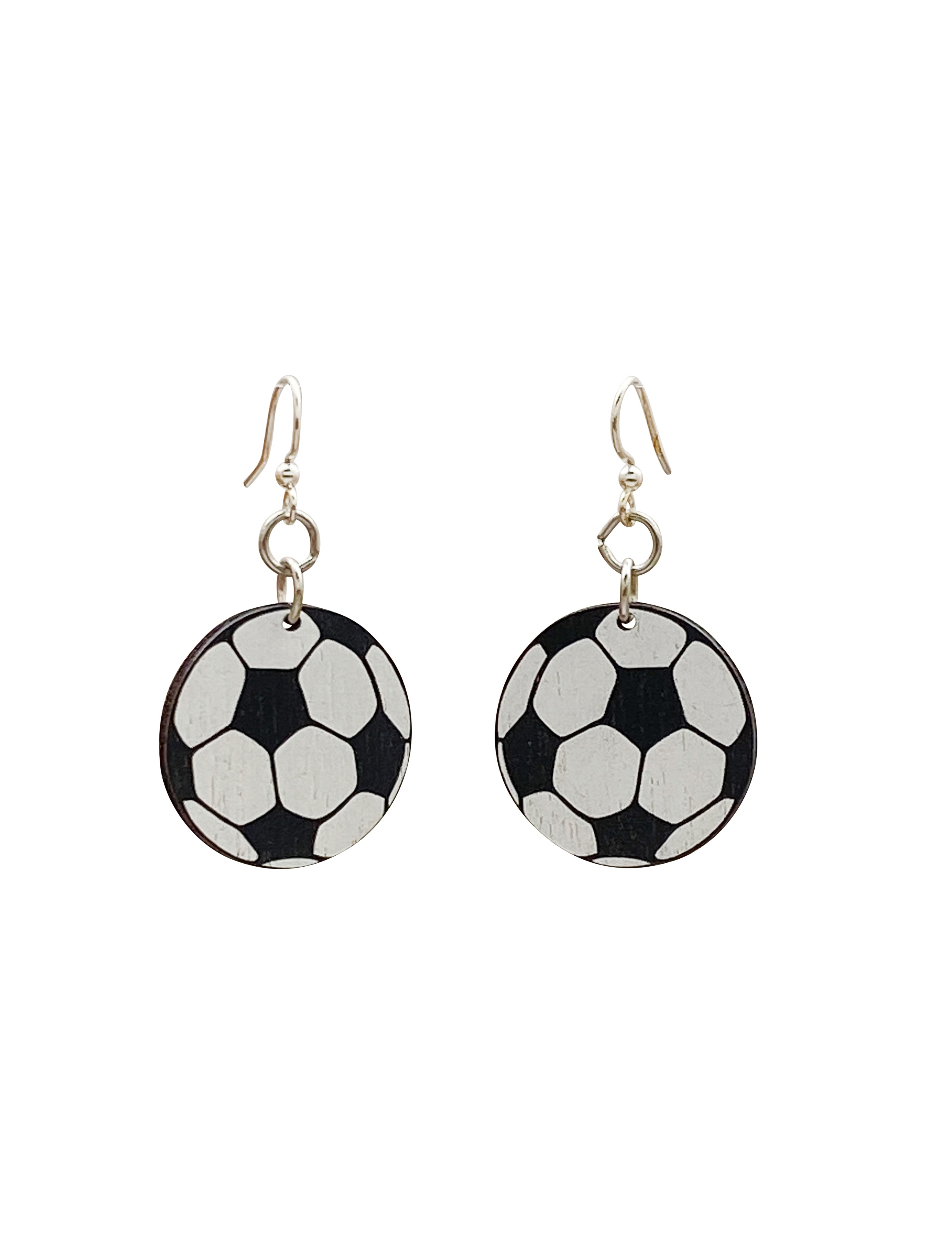Soccer Ball Earrings # 1370