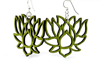 Lotus Earrings # 1380