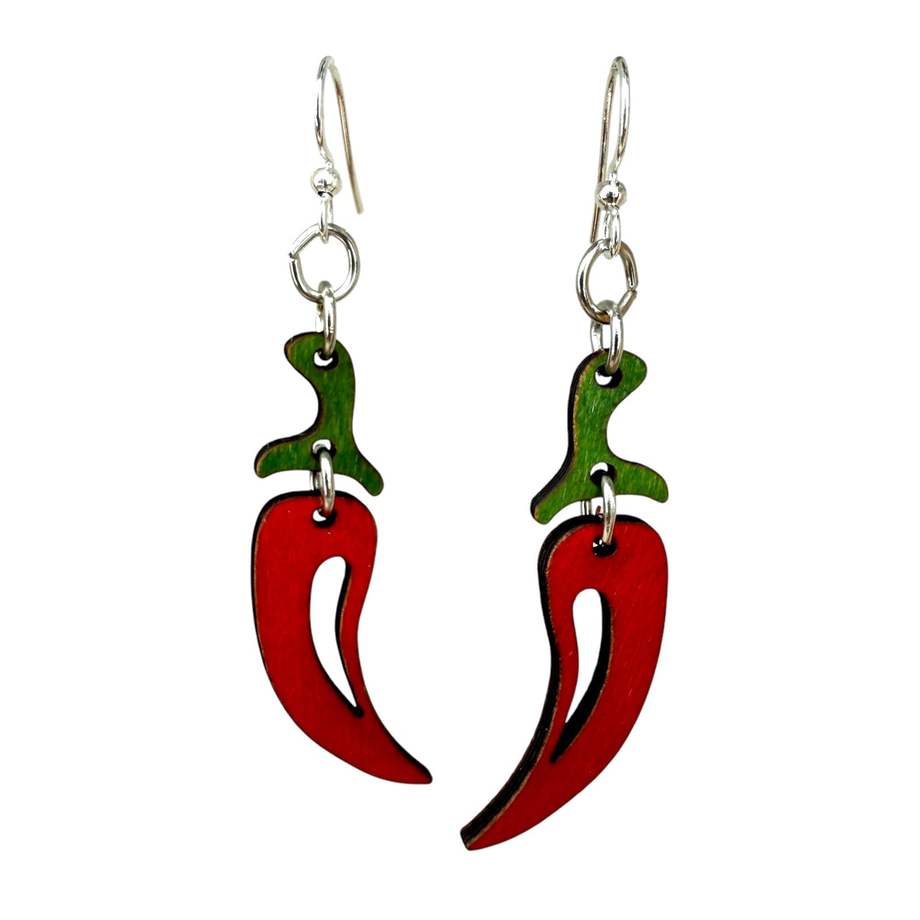 Chili Pepper Earrings # 1382