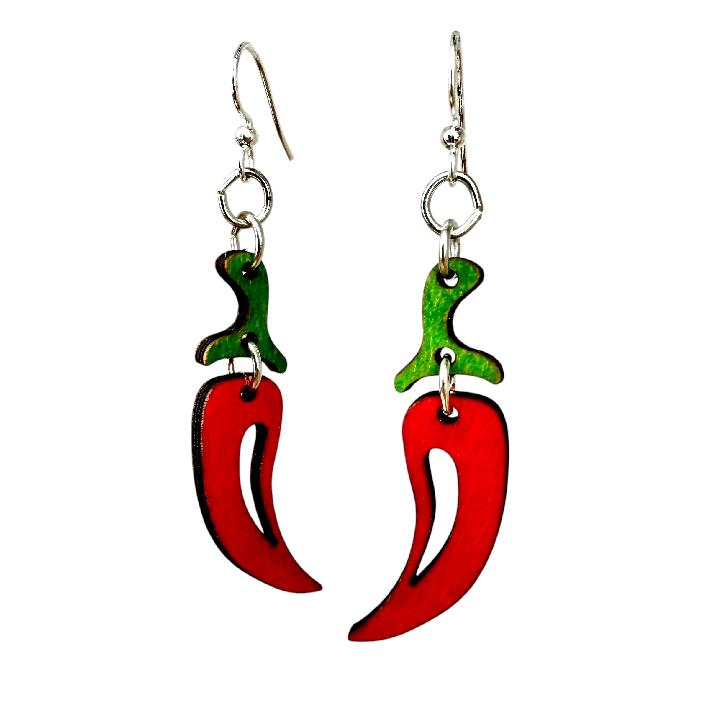 Chili Pepper Earrings # 1382