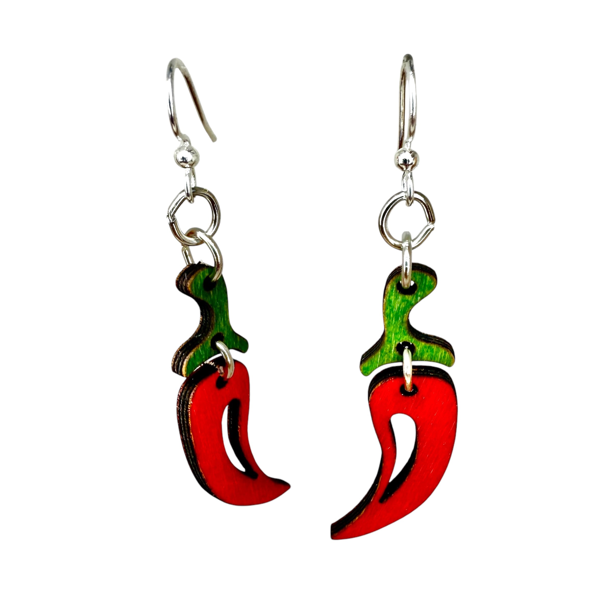 Chili Pepper Earrings # 1382
