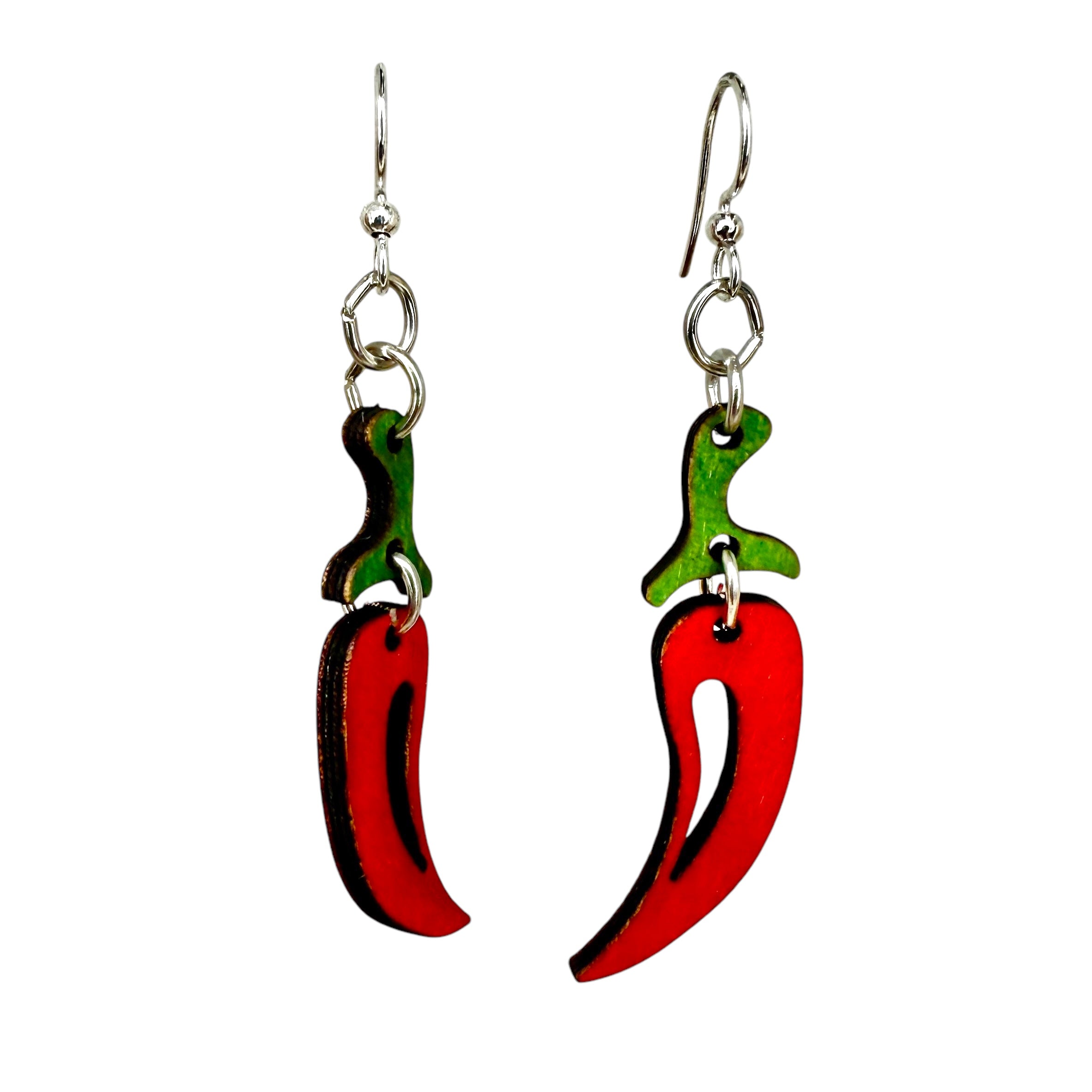 Chili Pepper Earrings # 1382