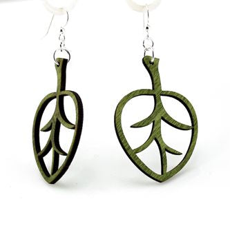 Aspen Leaf Earrings # 1391