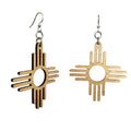 The Zia (Sun) Earrings # 1393