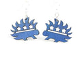 Libertarian Porcupine Earrings # 1461