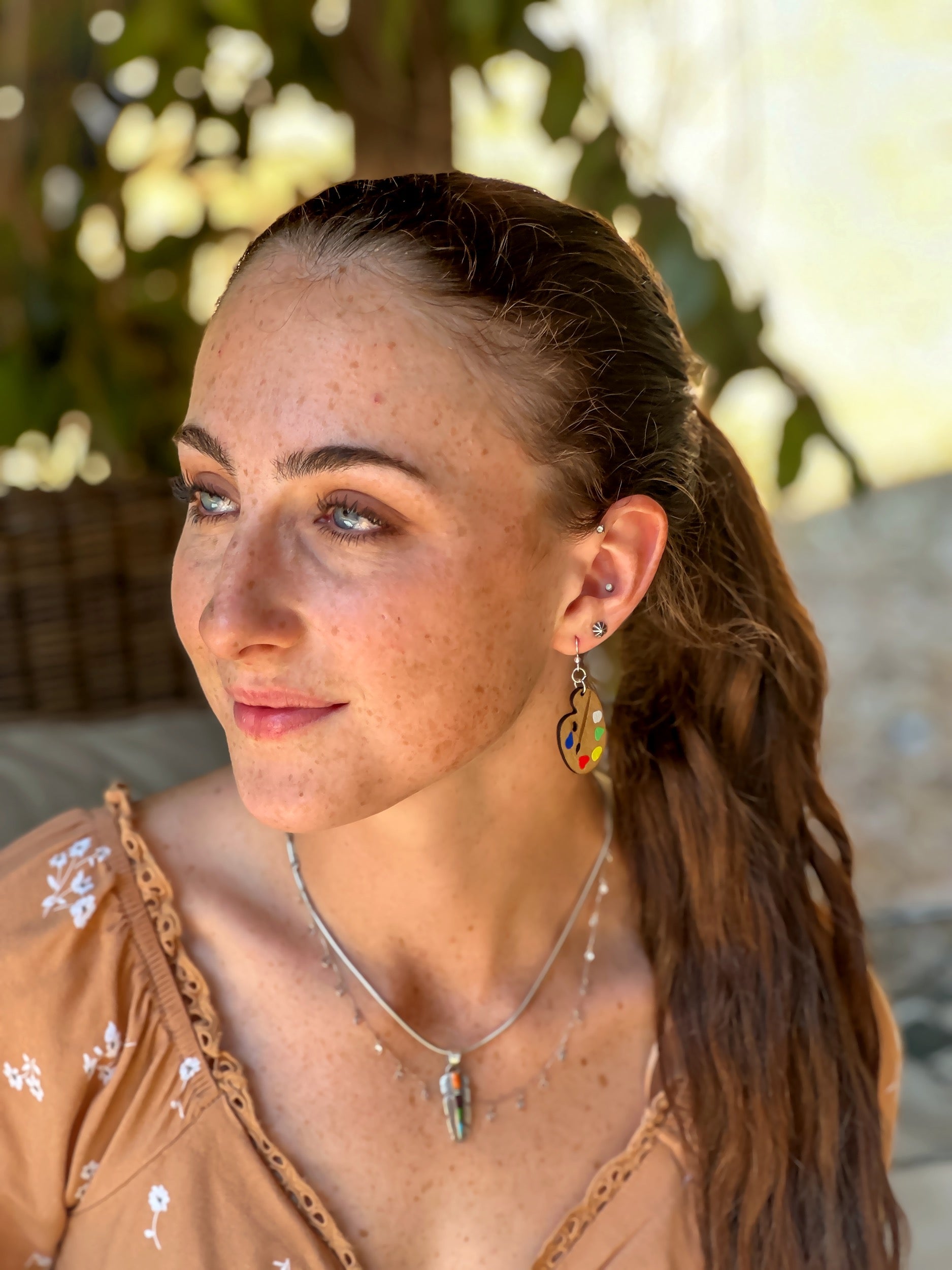 Painter Palette Earrings # 1467