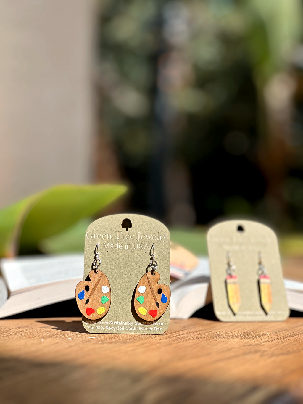 Painter Palette Earrings # 1467